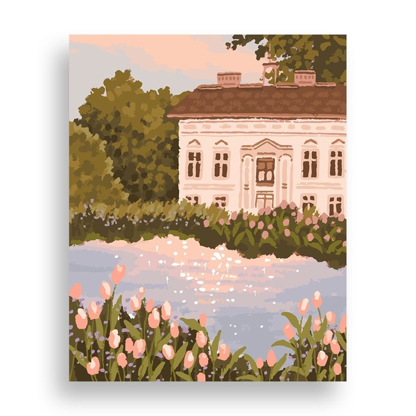 DIY 명화그리기 달항아리 40x50