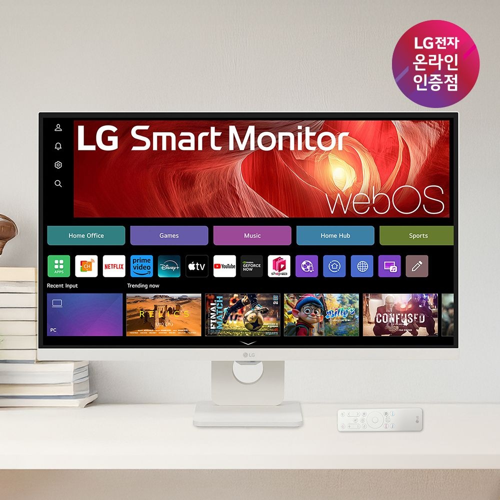 LG 스마트모니터 U7s 4K 32U731SAW 81cm IPS 4K모니터 IPS OTT
