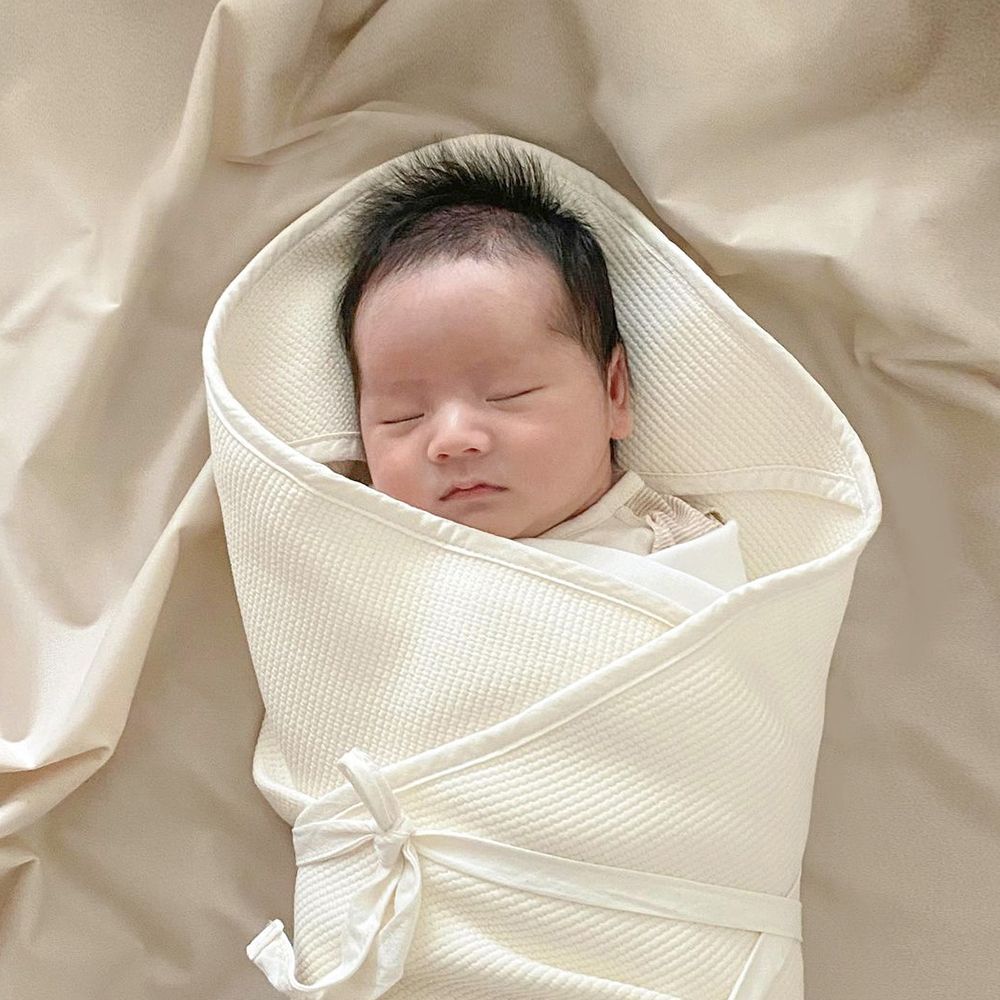 마이리틀데이지 100수 순면 누빔 신생아 여름 겉싸개 무형광 아기 출산용품 2colors