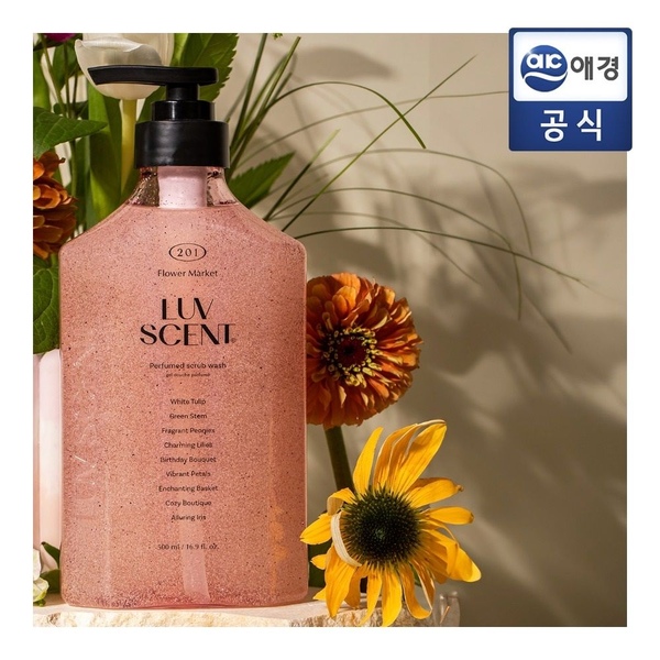 럽센트 스크럽 바디워시 500ml