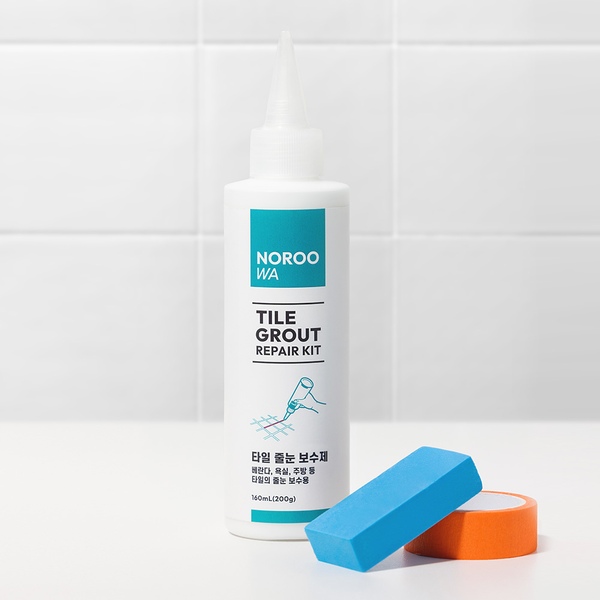 노루와 타일 줄눈보수제 셀프 줄눈시공 160ml 220g