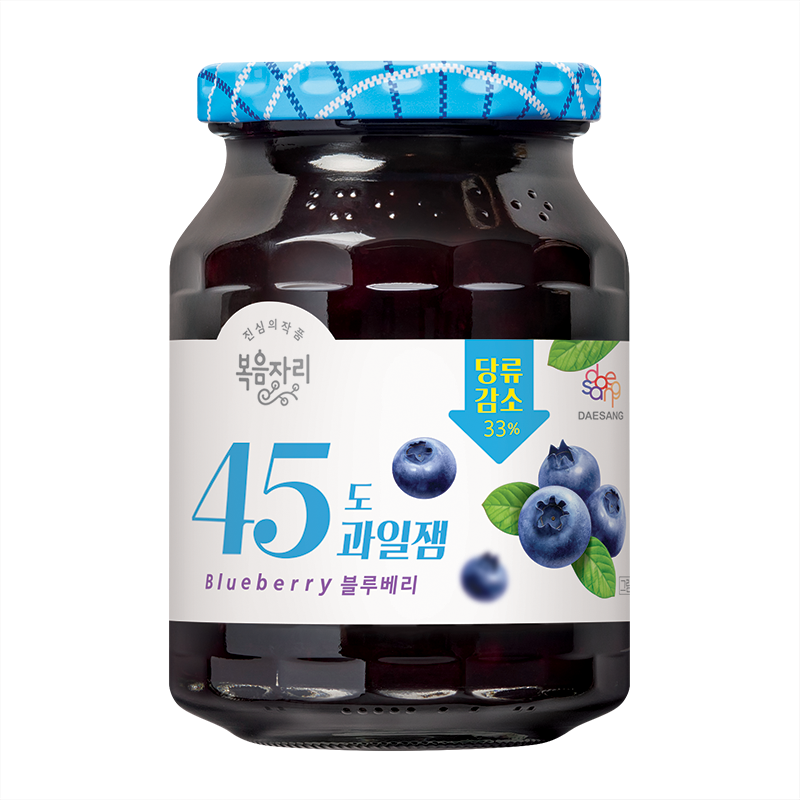 복음자리 45도 과일잼 블루베리 350g