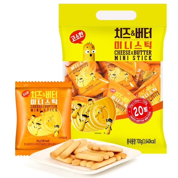 고소한 치즈 버터 미니 스틱 쿠키 700g