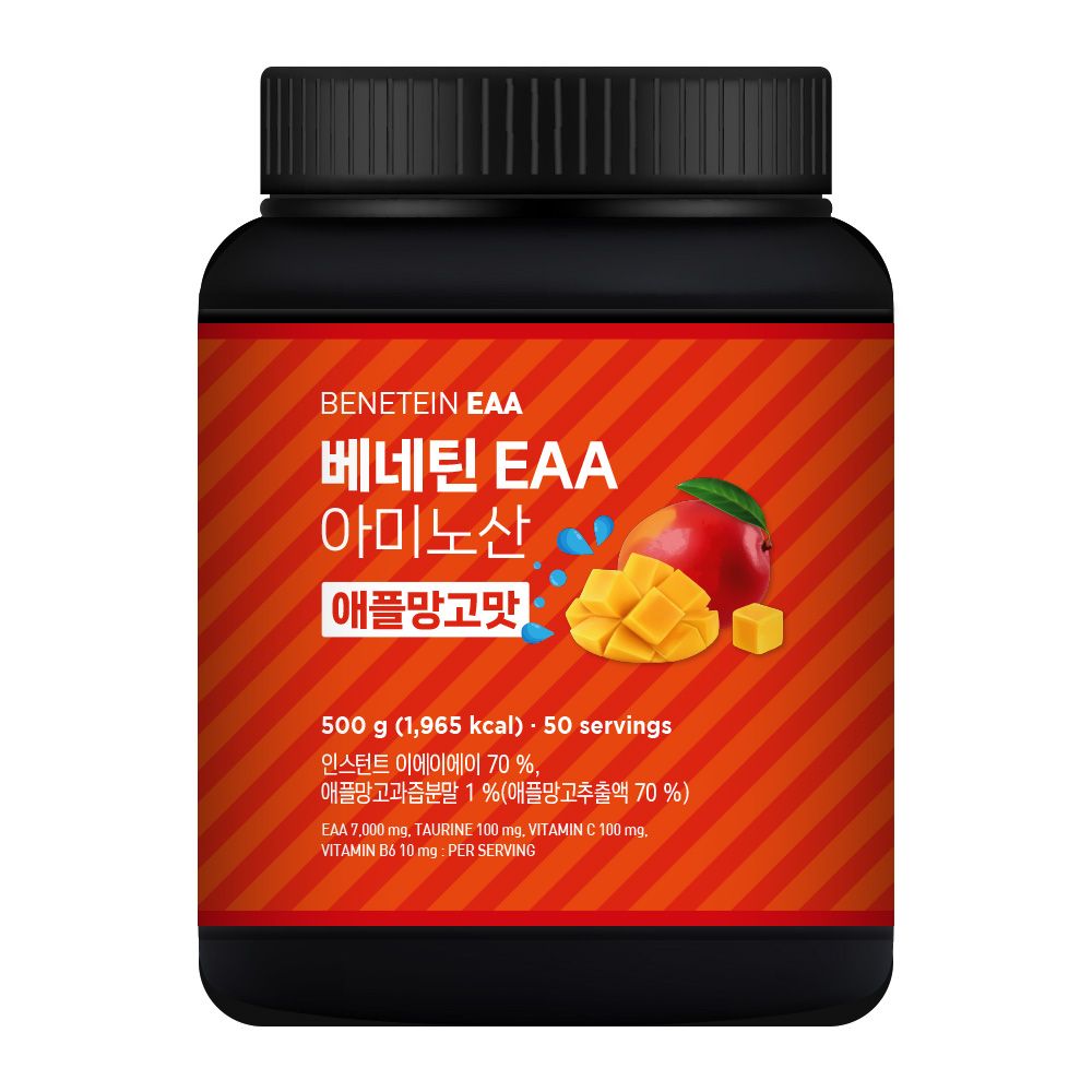 베네틴 EAA 필수 아미노산 애플망고맛 500g 가격 비교 베네틴 베네틴 EAA 필수 아미노산 애플망고맛 500g