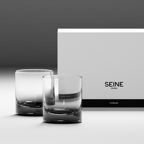 SEINE PARIS 크리스탈 글라스 NO.5 텀블러 2P SET 온더락잔 언더락 유리잔