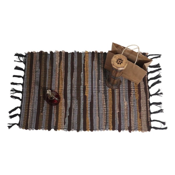 HANDMADE MIXED RUG MAT_2colors