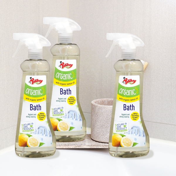 독일 오가닉 레몬 욕실 세정제 500ml 3개 화장실 변기 세면대 물때 청소