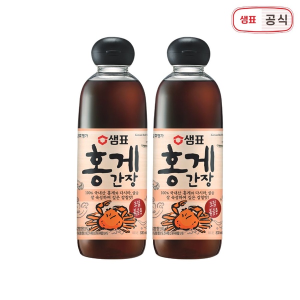홍게간장 830ml 1+1