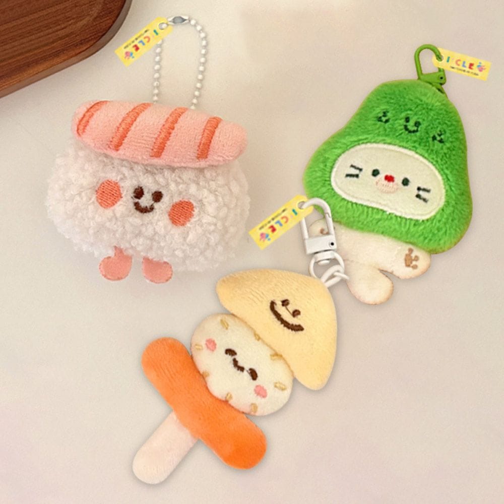 소프트 푸드 캐릭터 인형 키링 초밥+아보카도+꼬치 3종 세트 가격 비교 어반카 소프트 푸드 캐릭터 인형 키링 초밥+아보카도+꼬치 3종 세트