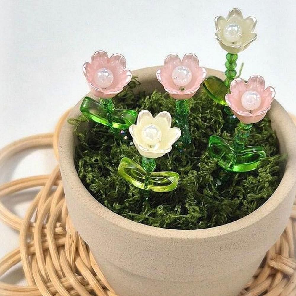 오늘의집 러키펀치 튤립 비즈 식물 DIY 키트 시즌2 식물비즈 비즈식물만들기 비즈화분 만들기세트 DIY키트