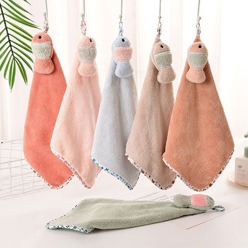 따듯한생활 주방핸드타올 주방타올 핸드타올 귀여운 물고기타올