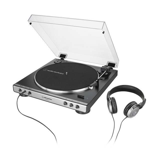 AT-LP60XHP 벨트드라이브 전자동 턴테이블 헤드폰포함 정식수입품