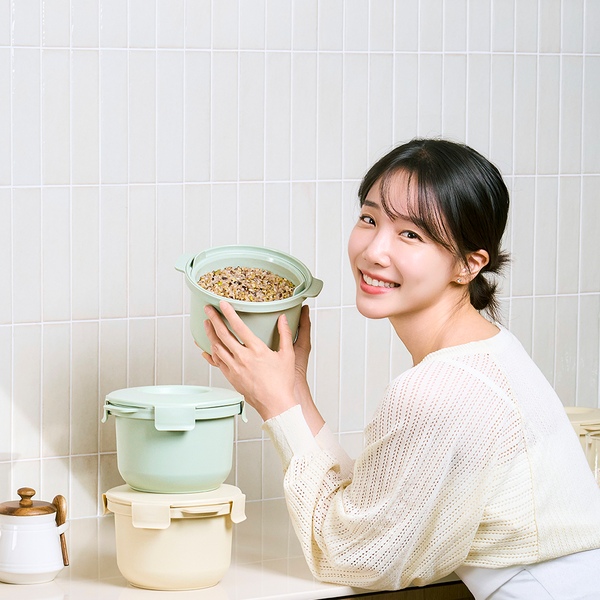 칼로볼 저당밥솥 다이어트 전자렌지용 캠핑밥솥 미니 자취생 밥통