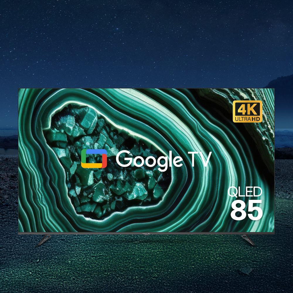 오늘의집 와이드뷰 와이드뷰 구글 스마트 QLED 215cm(85인치) 4K UHD TV 대형 티비