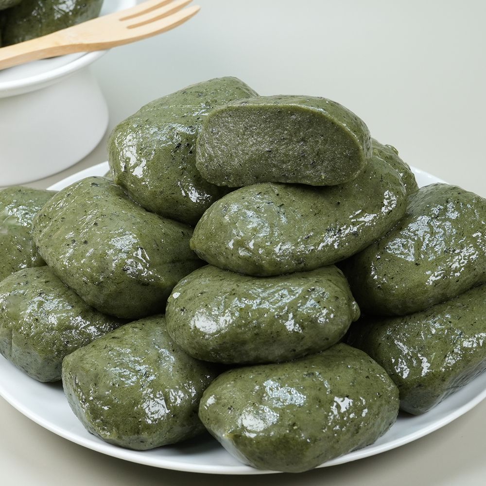 오늘의집 소소락 소소락 저당 쑥개떡 1kg (50g*20개입) 국내산 찹쌀, 해풍쑥, 개별포장.