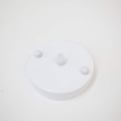 유엘 원형 후렌치 1등 120mm 12cm 화이트 조명 브라켓 전등 펜던트 고정덮개 DIY