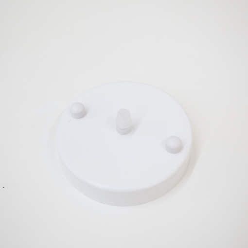 원형 후렌치 1등 120mm 12cm 화이트 조명 브라켓 전등 펜던트 고정덮개 DIY