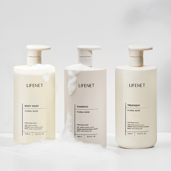 1+1+1 1000ml 3종케어세트(샴푸+바디워시+트리트먼트)