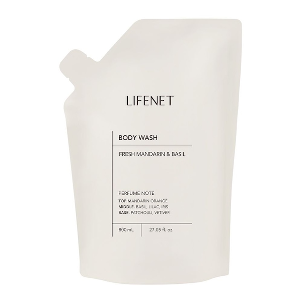 [1+1] 촉촉 클렌징 바디 워시 리필 파우치 800ml