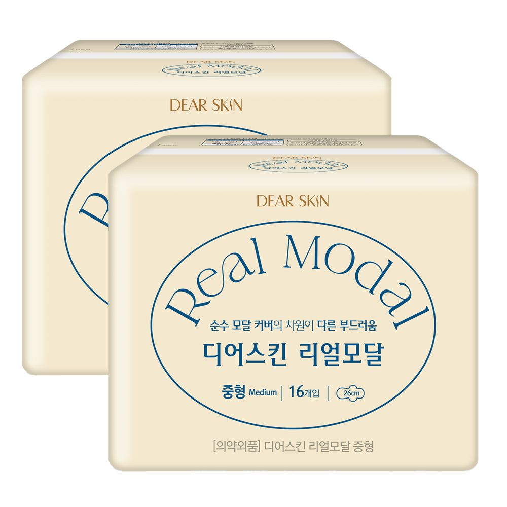 디어스킨 리얼모달 중형 16P X 2팩 가격 비교 깨끗한나라 디어스킨 리얼모달 중형 16P X 2팩
