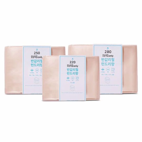 매직캔 호환 리필봉투 220 250 280 40개입 (20+20) 런드리향