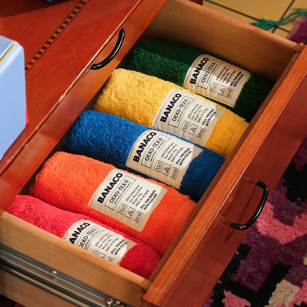 ROUCO 컬러 타월 수건 10pcs (5colors) 코마사 40수 215g 호텔수건