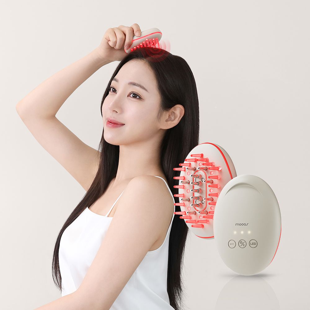 오늘의집 3in1 EMS 두피 케어 마사지기 뷰티디바이스