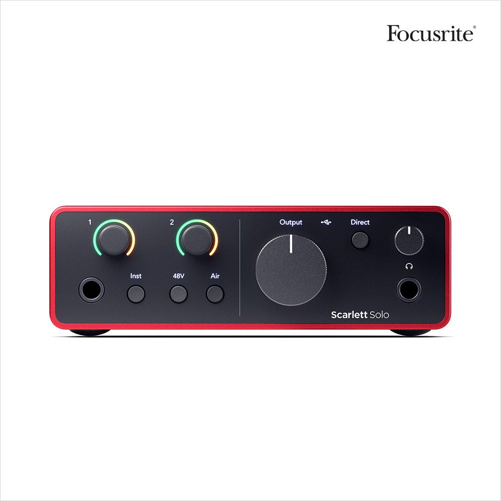 Scarlett Solo (4th Gen) 오디오인터페이스 스칼렛 솔로 4세대 오인페 가격 추이 Focusrite Scarlett Solo (4th Gen) 오디오인터페이스 스칼렛 솔로 4세대 오인페 - 최저가 239,000원