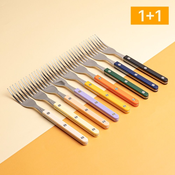 1+1 레브 커트러리 디저트 케이크포크 어린이포크 (총 2P)