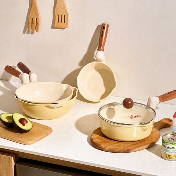오늘의집 국내생산 스피드 IH 인덕션 멀티팬 4종 (16cm,20cm,22cm,24cm) 뚜껑포함