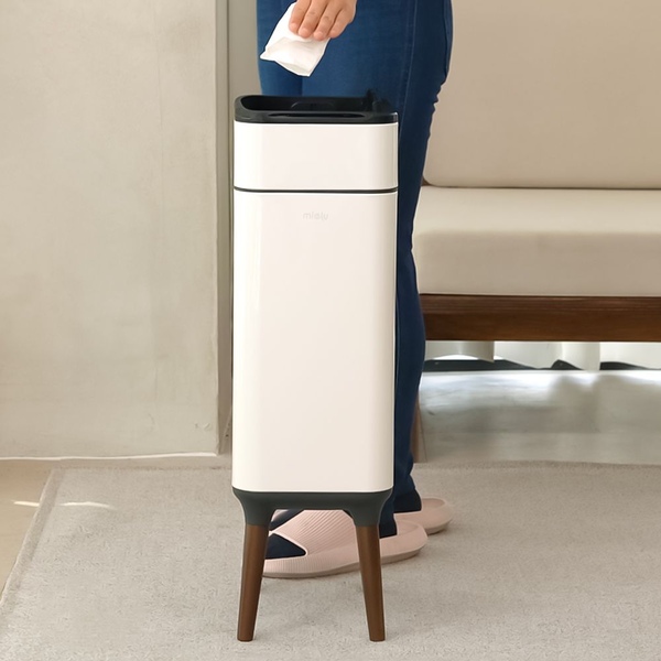 센서 오존살균 휴지통 스마트 자동 주방 기저귀 쓰레기통 20L [모던 O에디션]