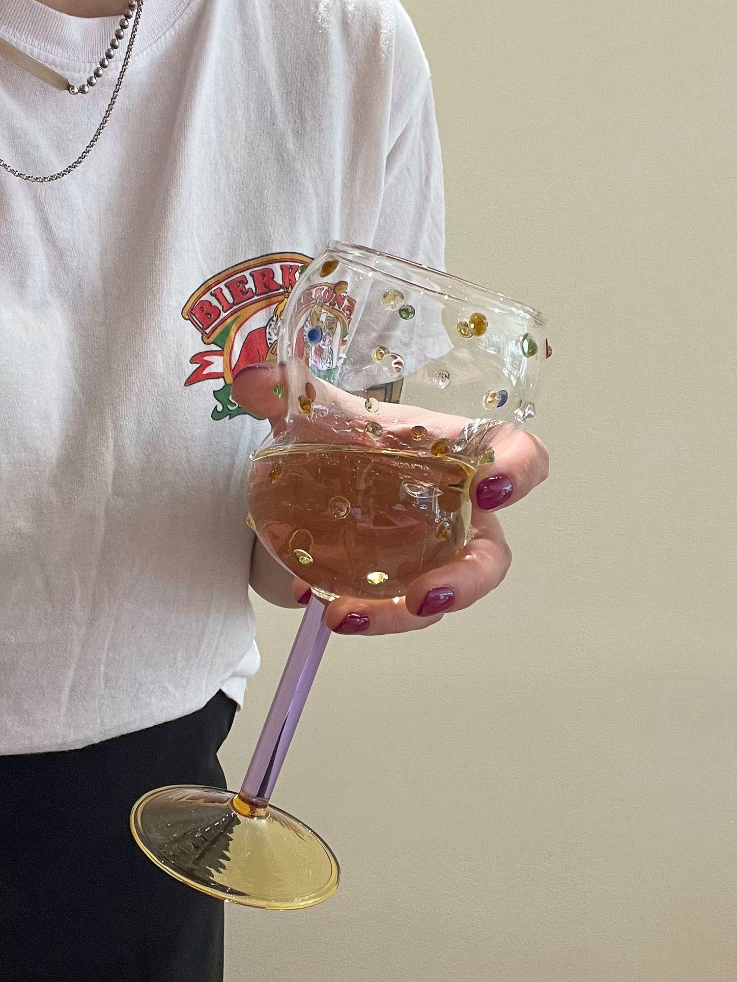 스튜디오반느 쥬얼리 고블렛 글라스(JEWELRY GOBLET GALSS)
