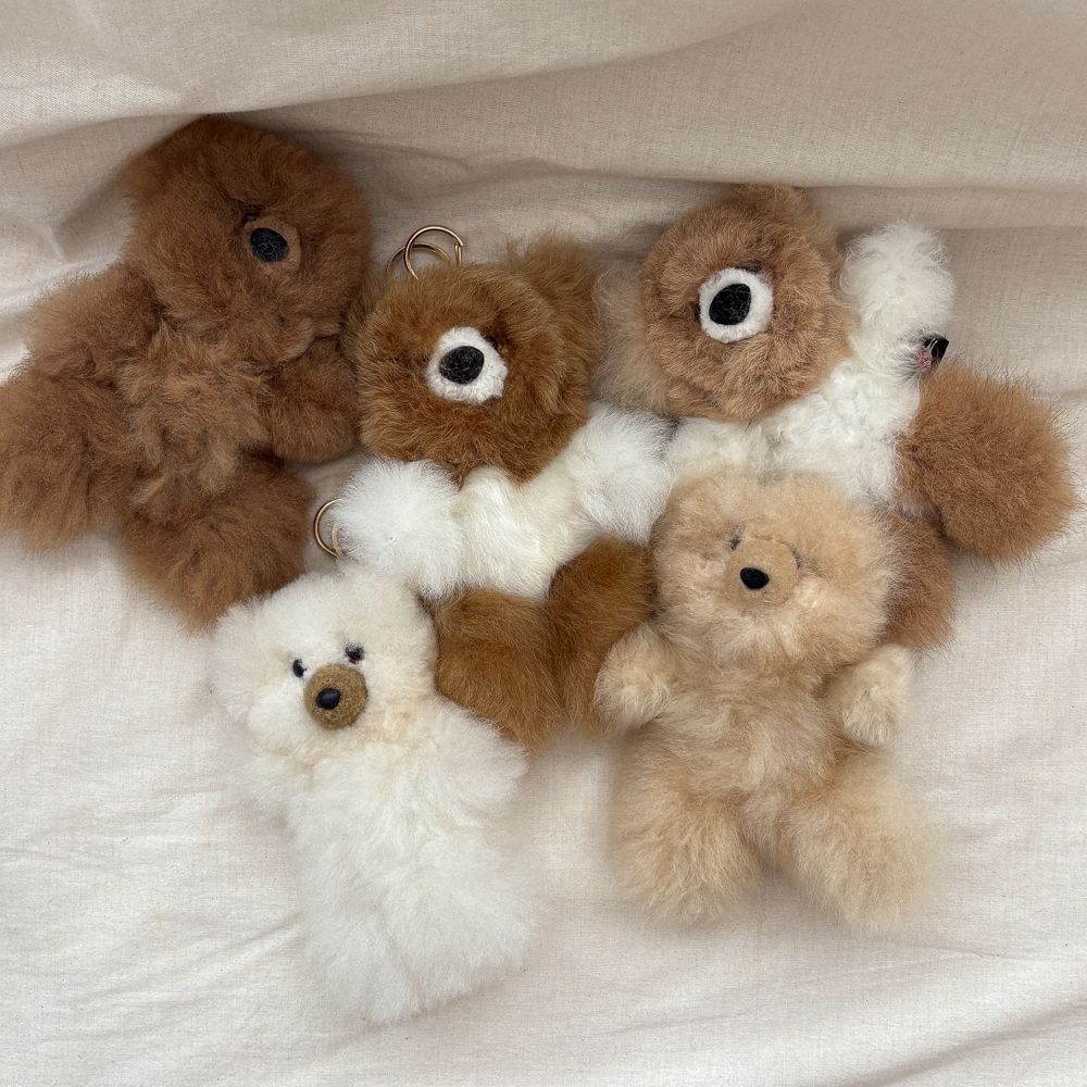 오늘의집 알파카베어 곰돌이 키링 5color