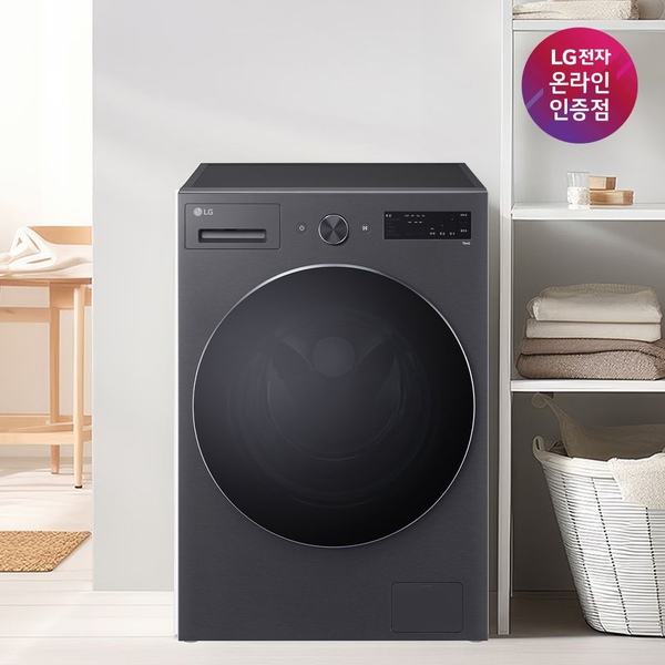 LG 트롬 드럼 세탁기 17KG 블랙 F17NTPR 1등급