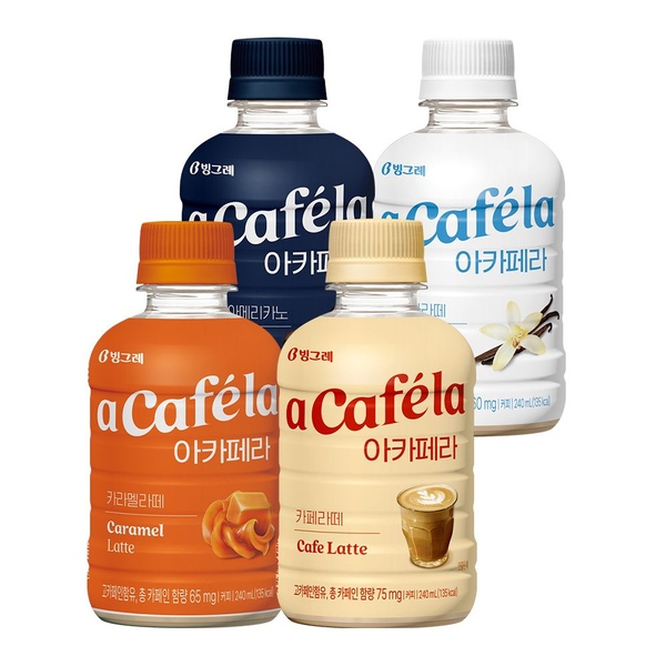 아카페라 4종 240ml*20입