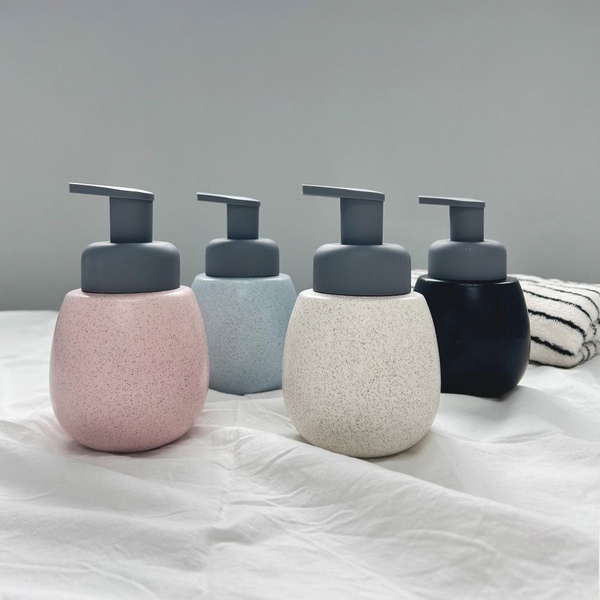 세라믹 거품형 비누 디스펜서 호텔식 핸드워시 리필 용기 4color