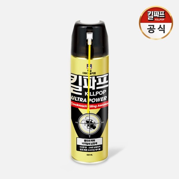 울트라파워 420mL 1개 종합살충제 바퀴, 진드기, 개미