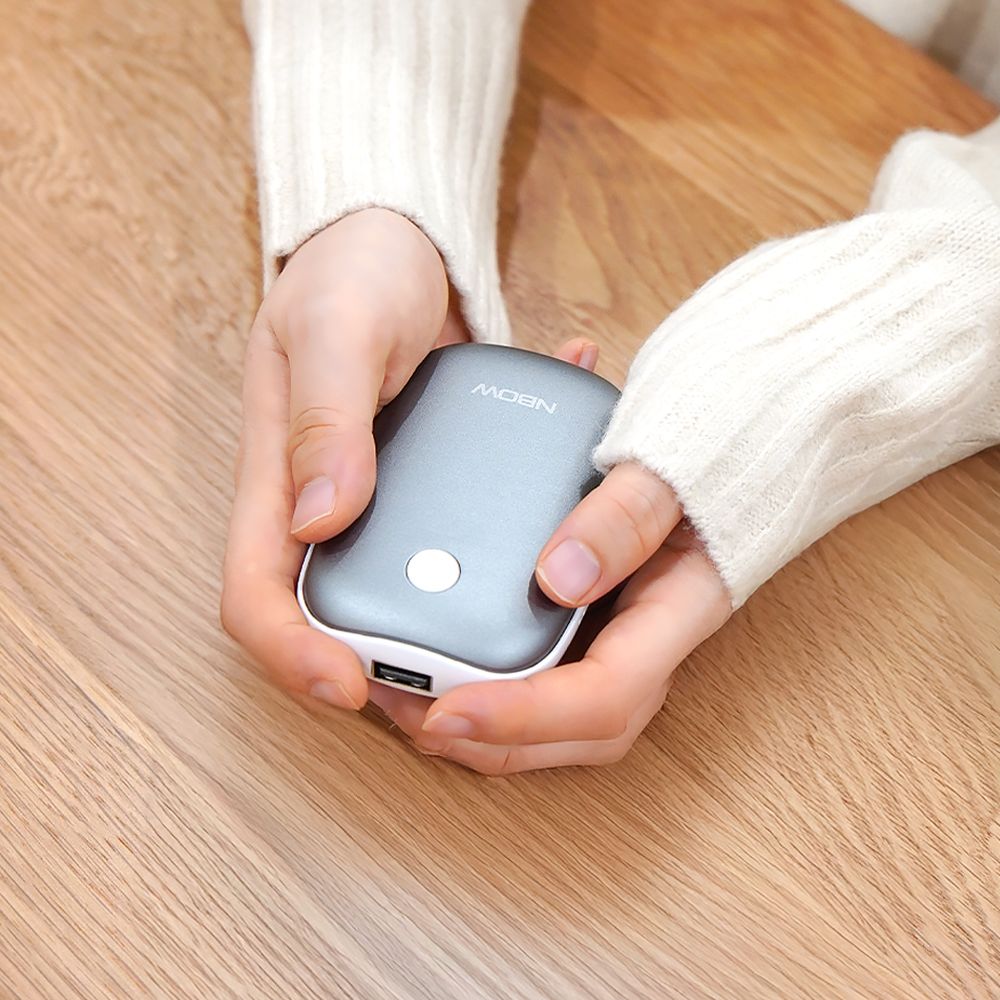 오늘의집 엔보우 충전식 손난로 보조배터리 5000mAh 핸드워머 핫스톤