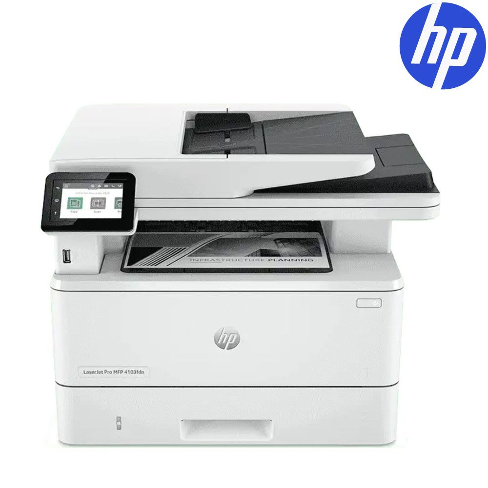 HP 4103FDN 흑백 레이저 FAX복합기 토너포함/양면인쇄+유선네트워크