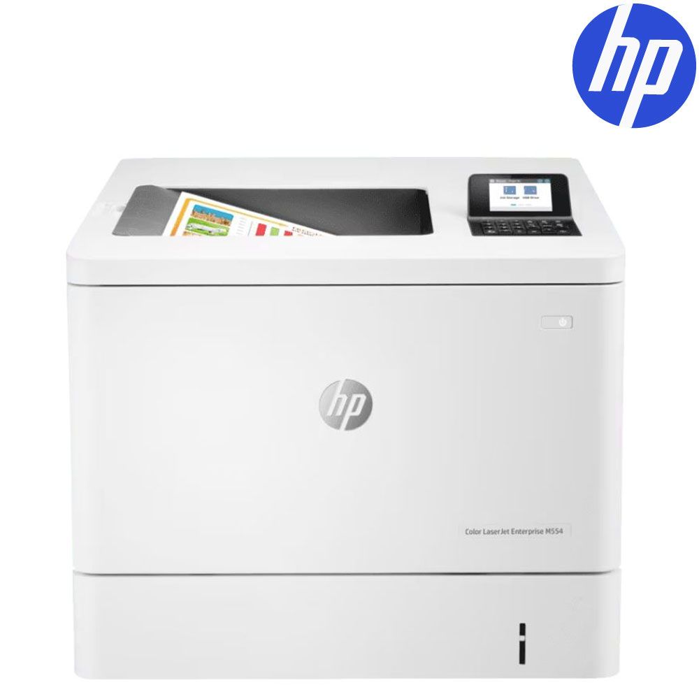 HP M554dn 컬러 레이저프린터 4색토너포함/양면인쇄+유선네트워크