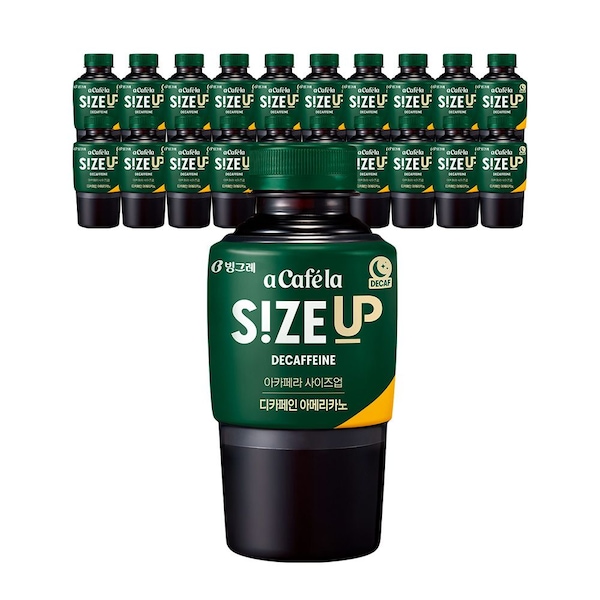 아카페라 사이즈업 디카페인 아메리카노 350ml*20입