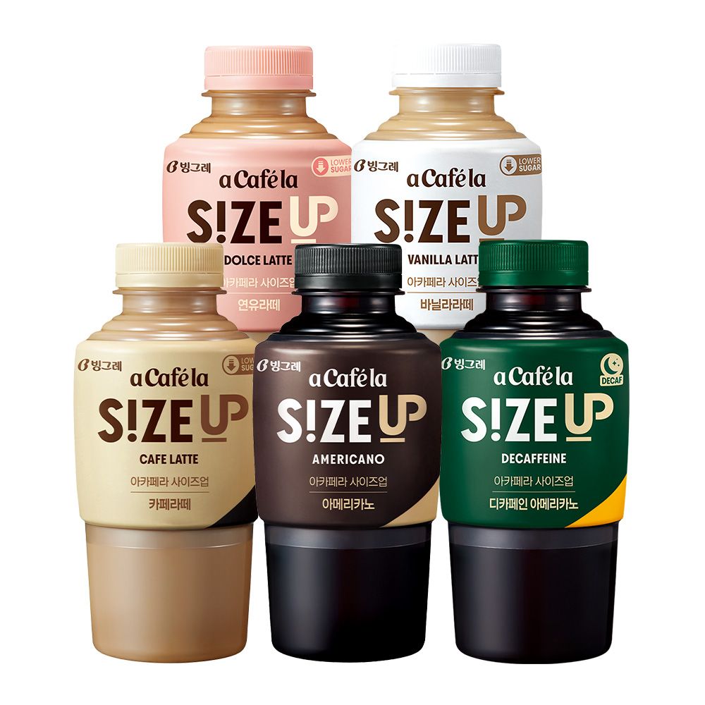 오늘의집 아카페라 사이즈업 5종 350ml*20입