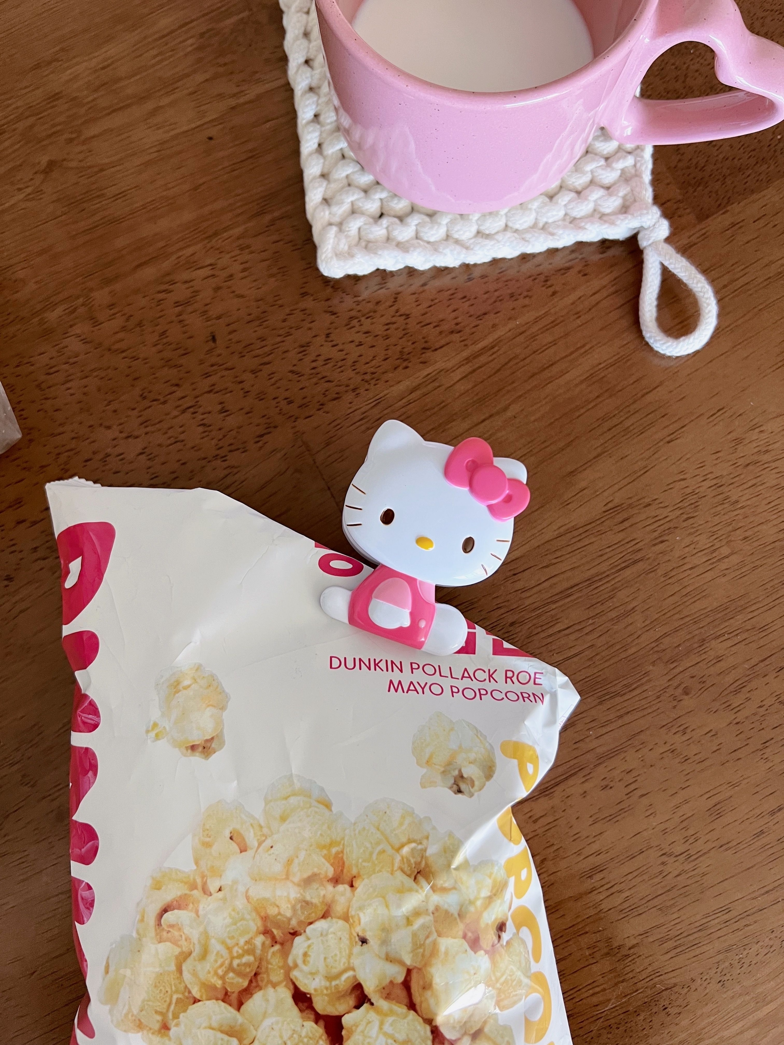 오늘의집 헬로키티 마그넷 클립 걸이 자석 메모홀더 대형 집게 인테리어 소품