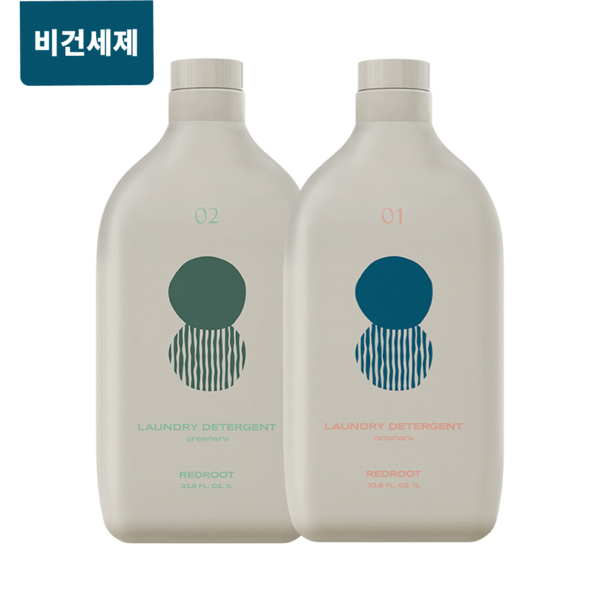 3배 고농축 비건 안심 세탁세제 1L (니치향2종)