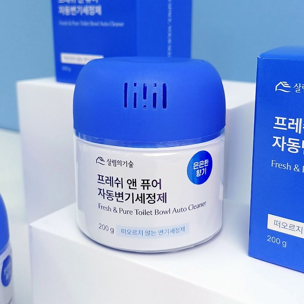 3+1 프레쉬앤퓨어 자동 변기세정제 클리너