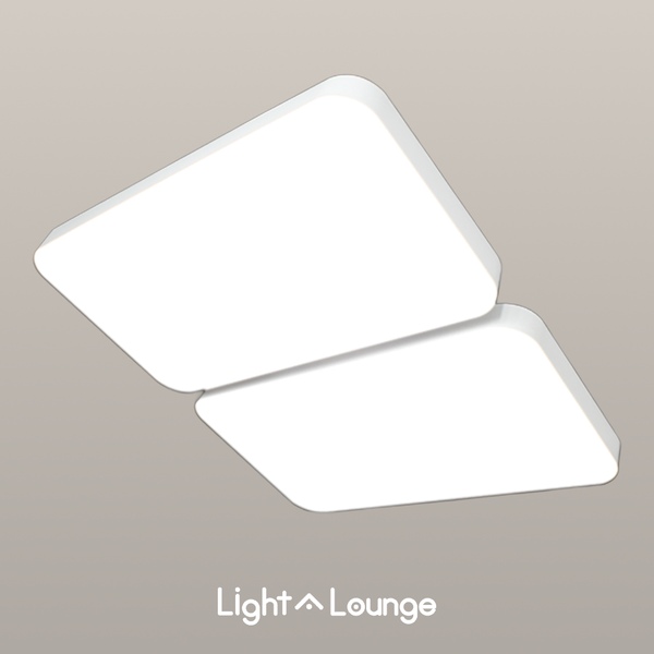 LED 심플 슬림 거실등 120W 국산 삼성칩 전등교체