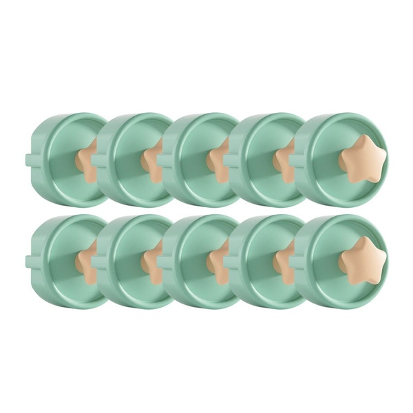 콘센트 감전방지 실리콘 커버 10P