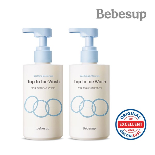 수딩앤모이스처 탑투토워시 300ml 1+1개