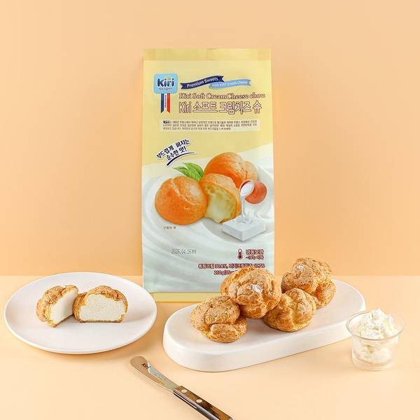 kiri 소프트 크림치즈 슈 6입 2개 (총 12입)