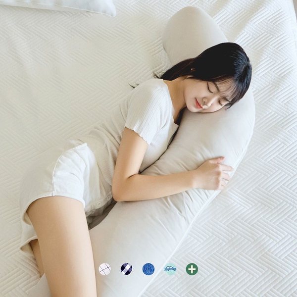 꿀잠 바디필로우 L자 롱쿠션 긴베개 20colors